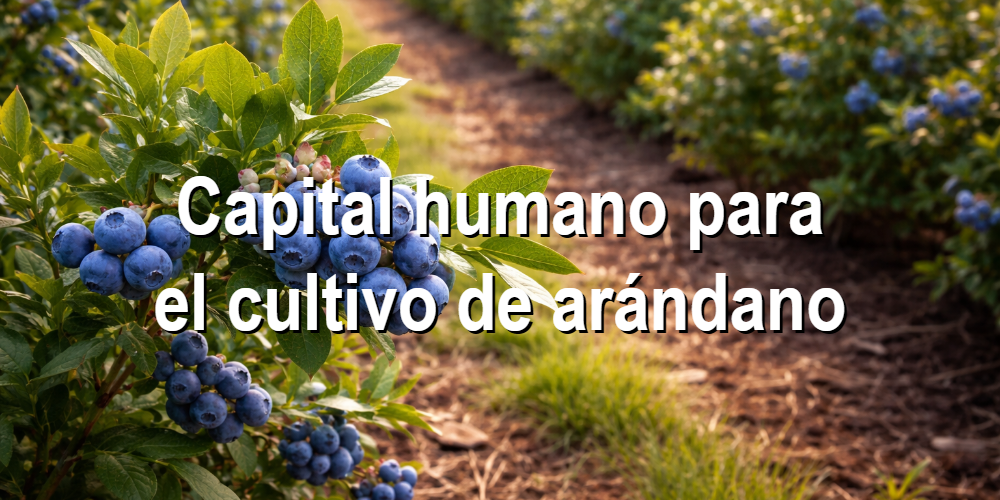 Capital humano para el cultivo de arándano