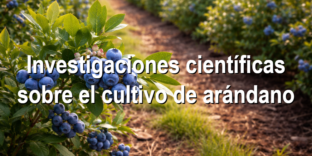 Investigaciones científicas sobre el cultivo de arándano