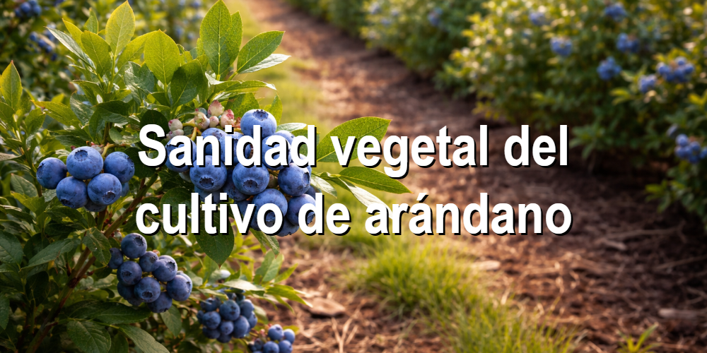 Sanidad vegetal del cultivo de arándano